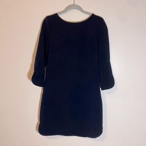 Vince Camuto Women Navy Above the Knee Business Dress 3/4 length sleeve, Size 2